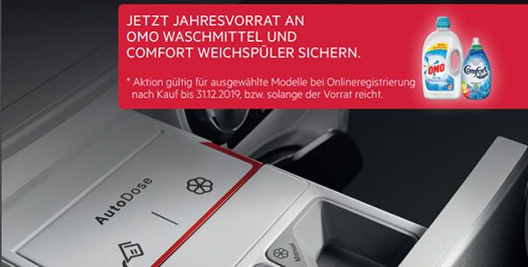 GRATIS Jahresvorrat an Waschmittel