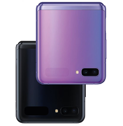 Samsung Galaxy Z Flip black purple