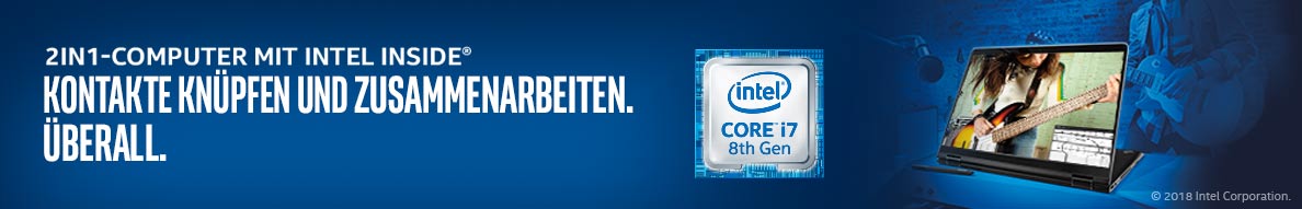 2in1 Computer mit Intel Inside