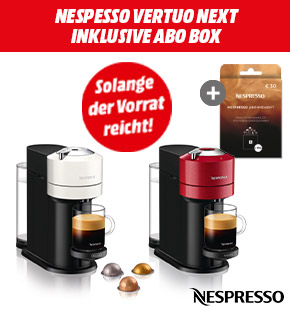 Nespresso VERTUO NEXT Maschine + Gratis ABO BOX
