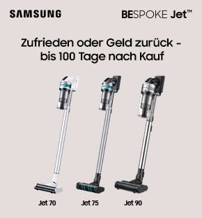 Samsung Jet Geld-zurück-Garantie