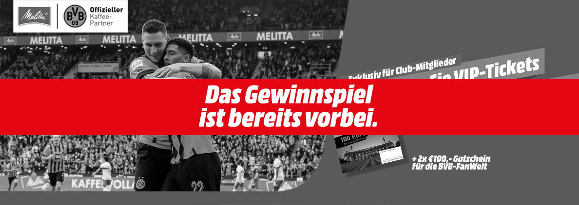 Melitta BVB Club Gewinnspiel - bereits vorbei