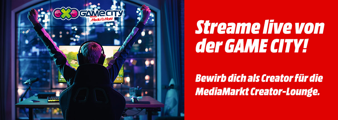 Werde Streamer auf der GAME CITY