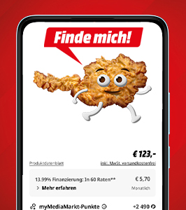 Eine Produktdetailseite auf der sich ein Schnitzel befindet