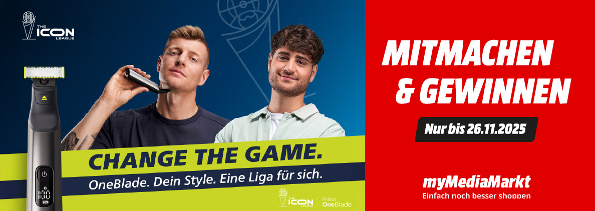 Philips Gewinnspiel für myMediaMarkt Mitglieder.