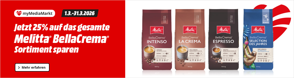25% Aktion Melitta mit myMediaMarkt