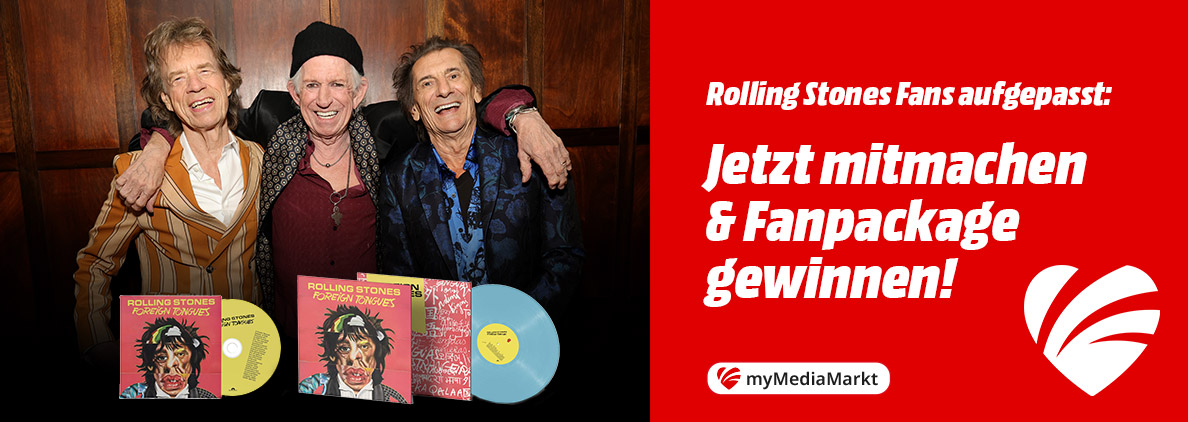 myMediamarkt Rolling Stones Gewinnspiel: Jetzt mitmachen & Fanpackage gewinnen!