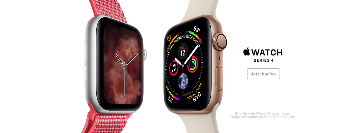 Apple Watch 4 - jetzt kaufen