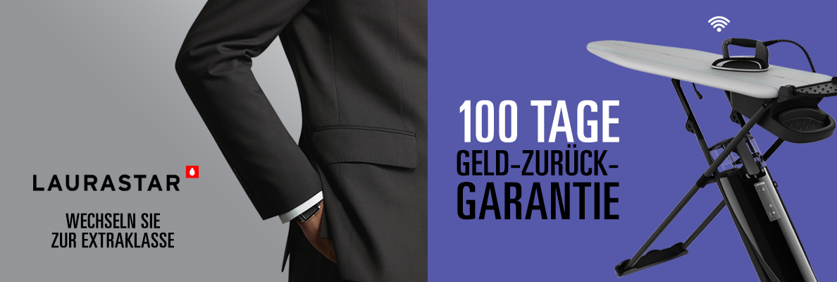 Laurastar Geld zurück Garantie