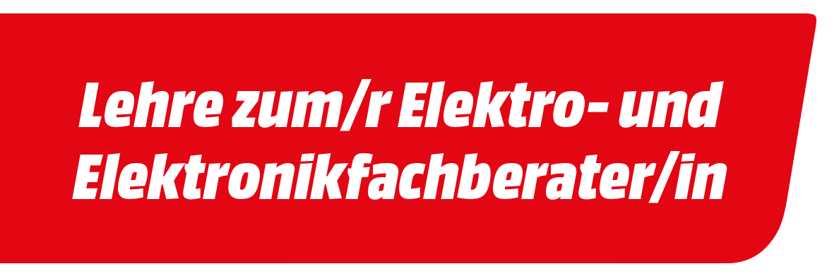 Lehre zum Elektro- und Eletronikfachberater/in