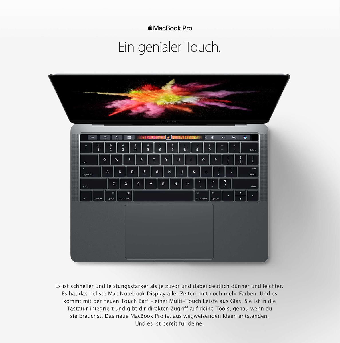 MacBook Pro – schneller und leistungsstärker als je zuvor